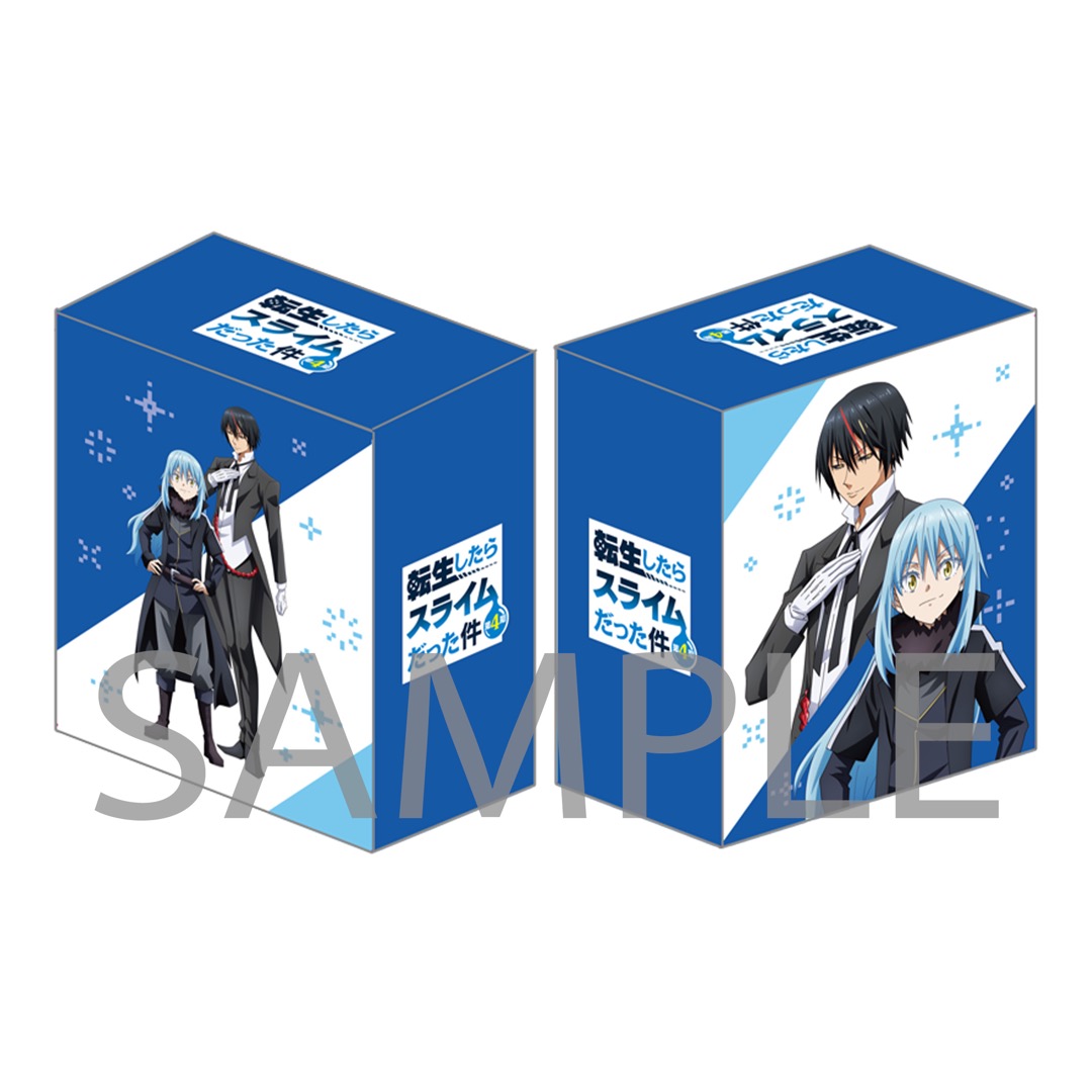 [Blu-ray 全巻購入特典]
描き下ろしイラスト（ディアブロ＆リムル）使用
B2タペストリー＆収納BOX＆ミニフォト2枚＆リムル様ミニフォトフレーム
