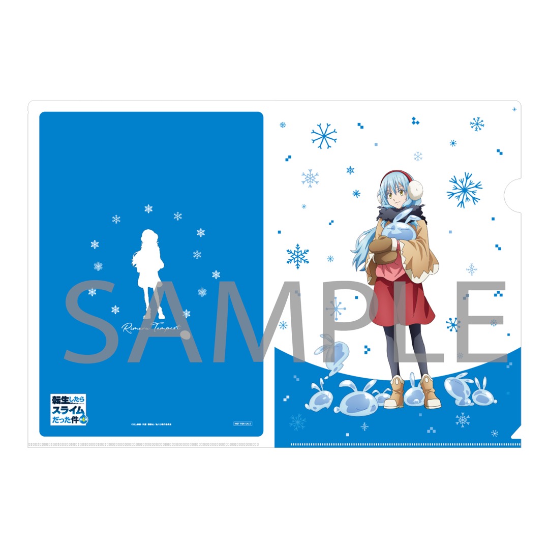 [Blu-ray 全巻購入特典]
描き下ろしイラスト（リムル）使用
アクリルスタンド＆A4クリアファイル