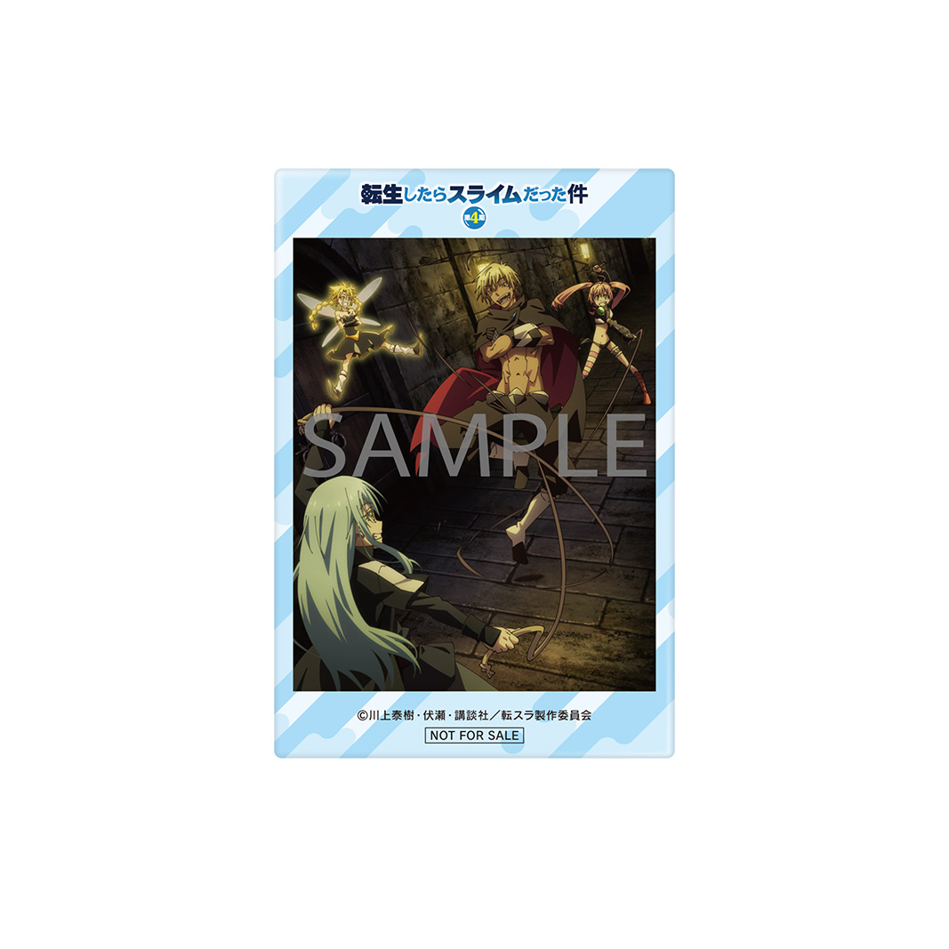 [Blu-ray 各巻購入特典]
ジャケットイラスト使用
縦型缶バッジ＆場面写ミニブロマイド6枚セット