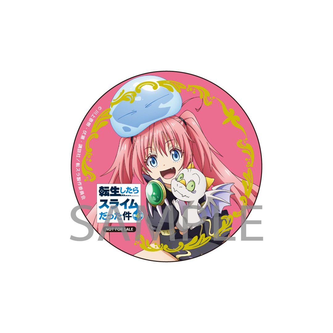 [Blu-ray 全巻購入特典]
描き下ろしイラスト（ミリム）使用
全巻収納BOX＆アクリルスタンド＆箔押し缶バッジ
