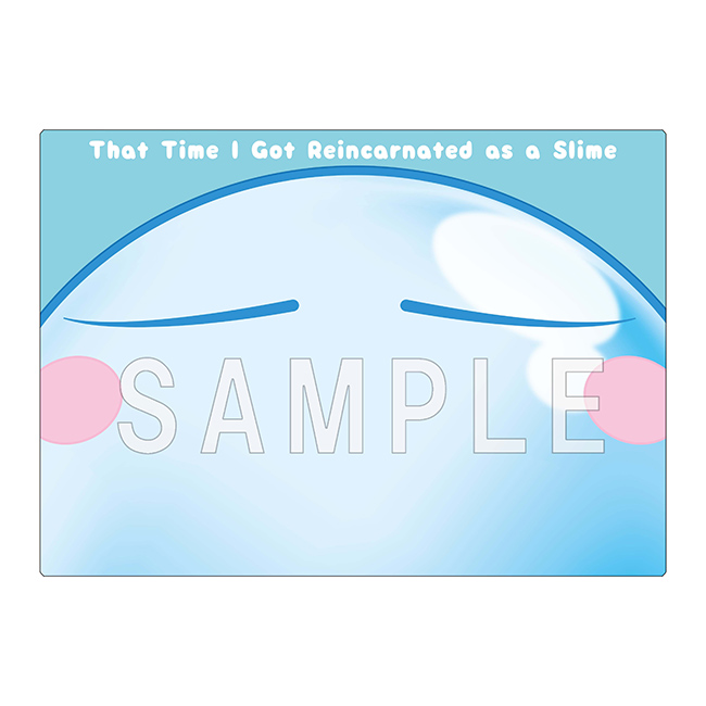 スライムリムルイラスト使用ボタン付きA4ファイル