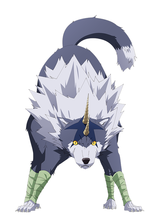 アニメ版のランガ